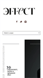 Mobile Screenshot of effect-magazine.com